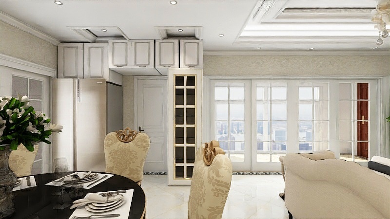 圣杰室内装饰-金科天辰6--401-装修设计方案