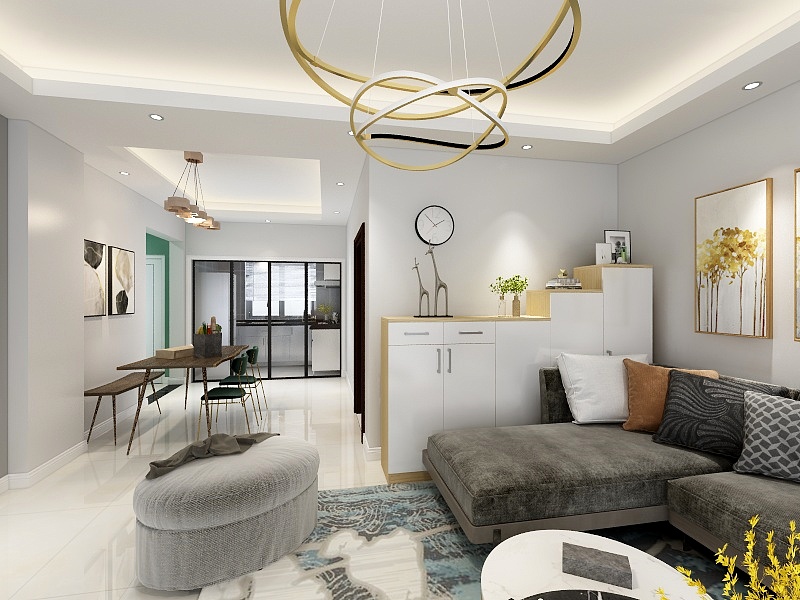 梁晓-山海祥和新苑方案一-装修设计方案