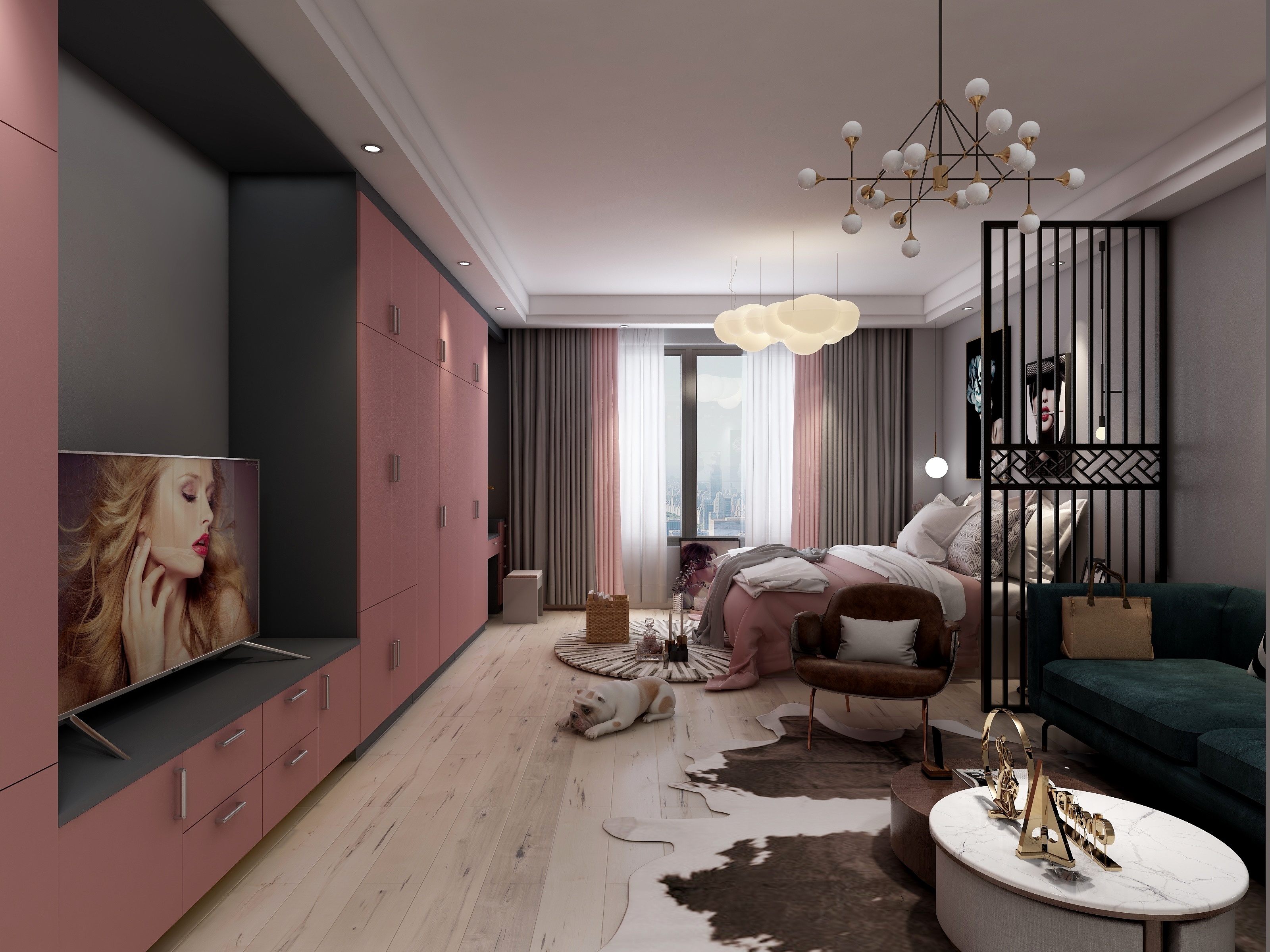 杨翠翠-公寓-装修设计方案