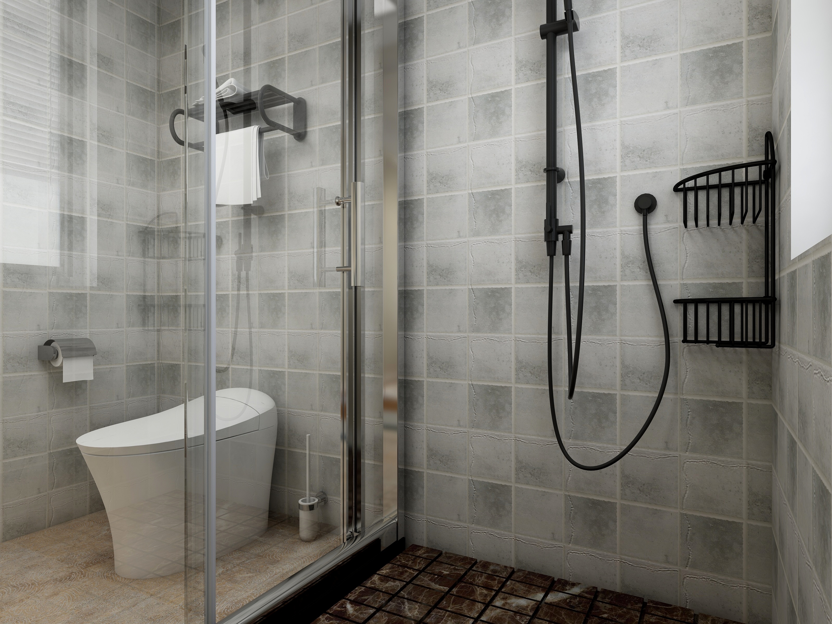 王瑛-怀旧是一种情绪一层客卫装修效果图第1张