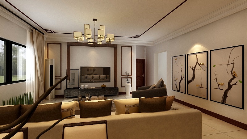 雨中百合EDAT-隆桥瑞苑小区三室两厅两卫-装修设计方案