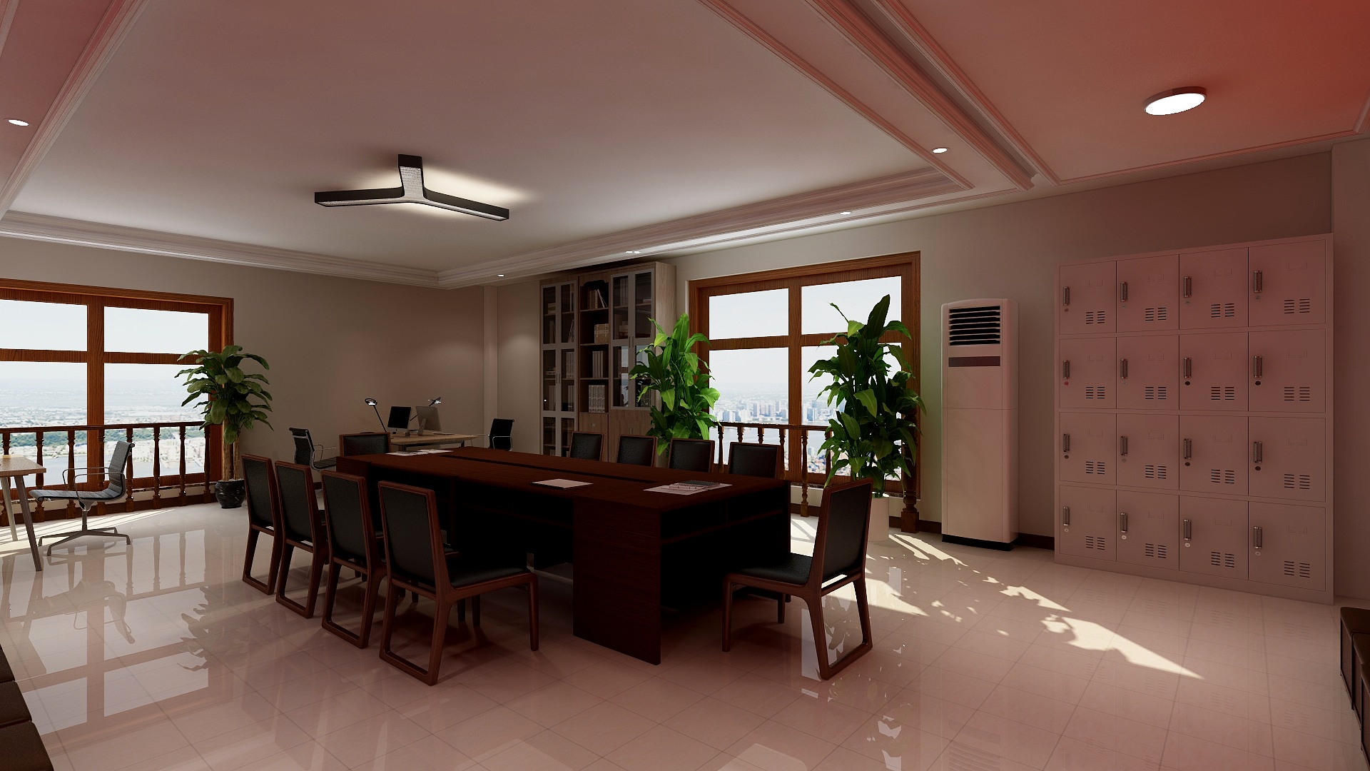 颜明雄-教室平面布置图-装修设计方案