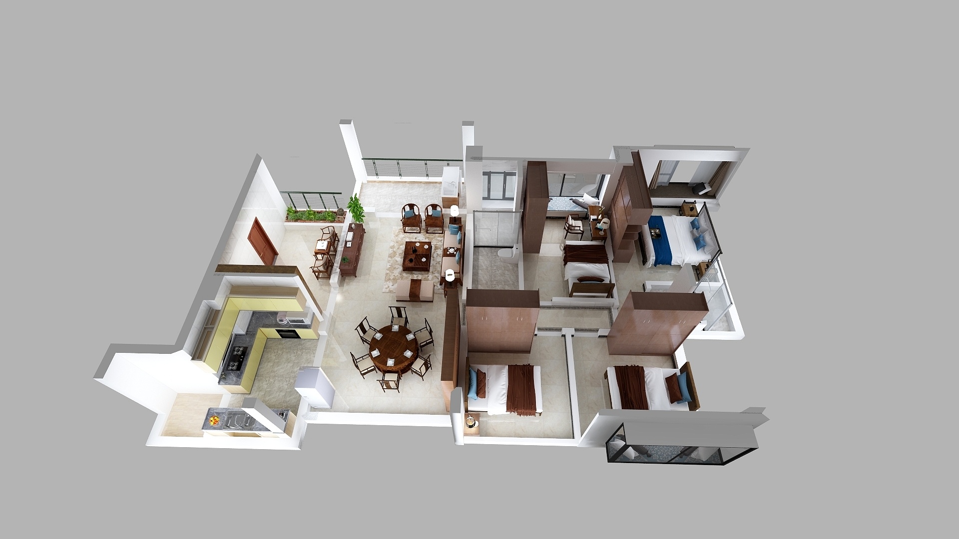 谭勇-幸福湖畔家居装饰设计【图号：1915】-副本02-副本-装修设计方案