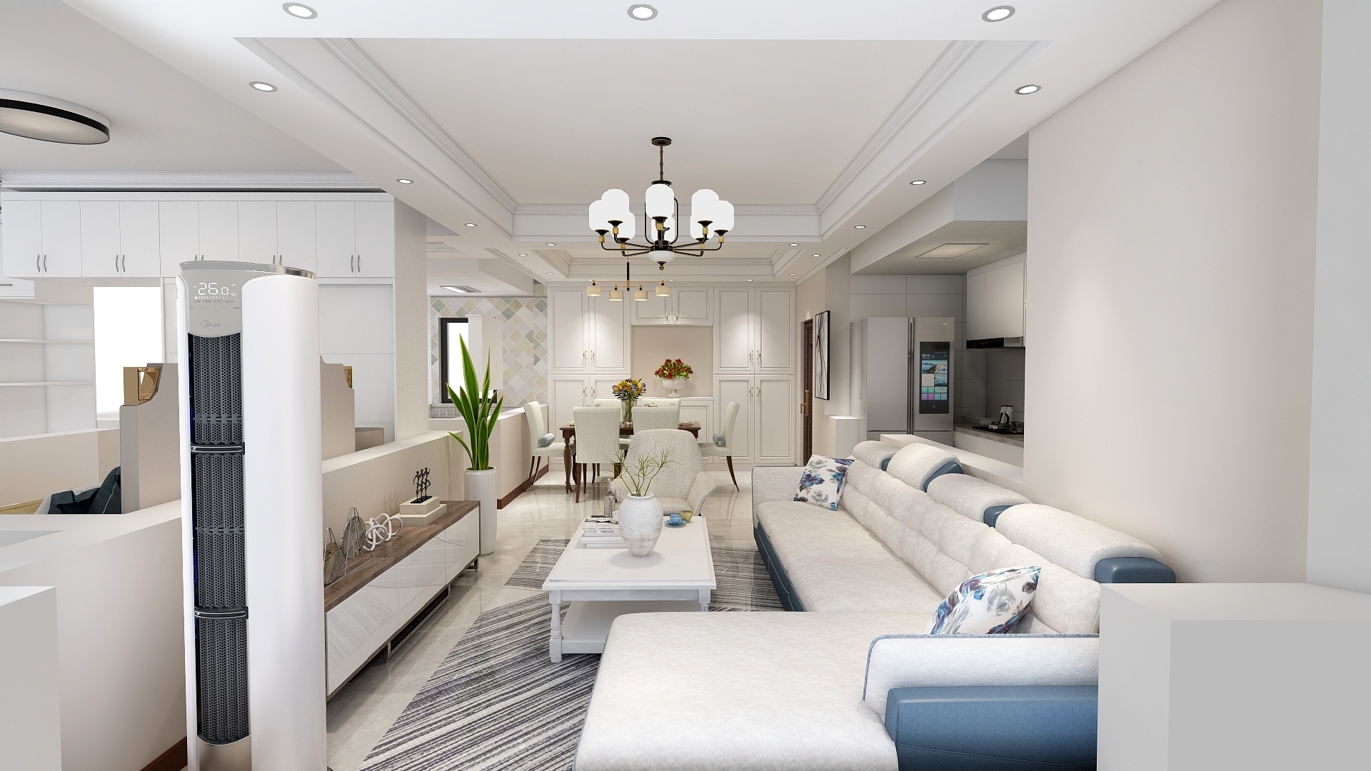 189****4107xVBL-J*鸿通・凤凰国际82.10㎡-装修设计方案