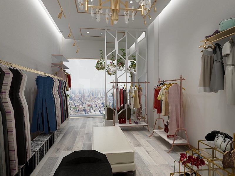 张英科-服装店-装修设计方案