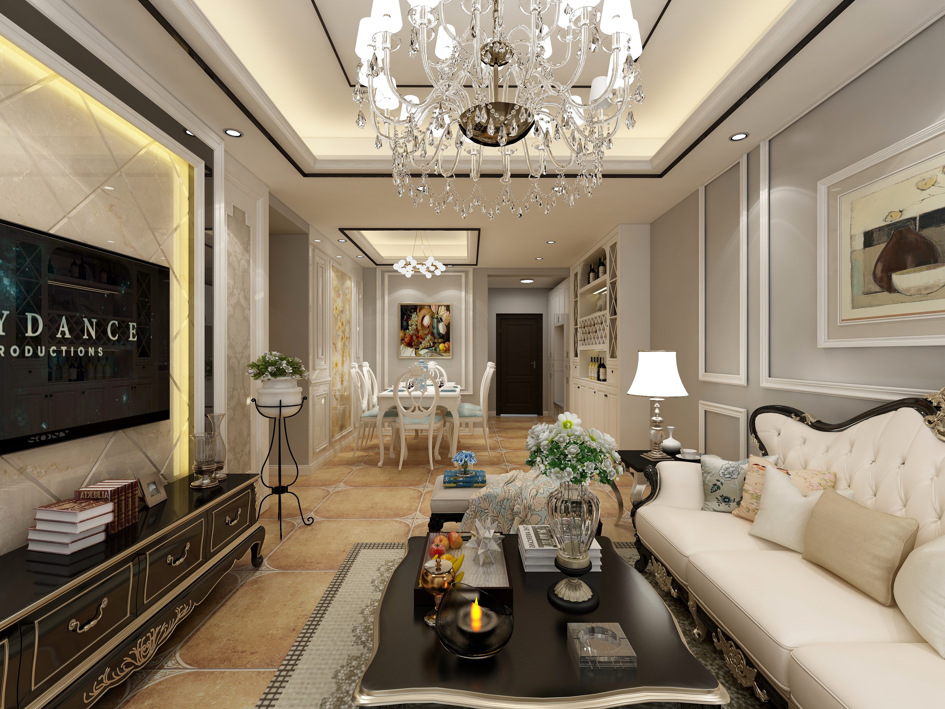 橙品空间设计-简欧--装修设计方案