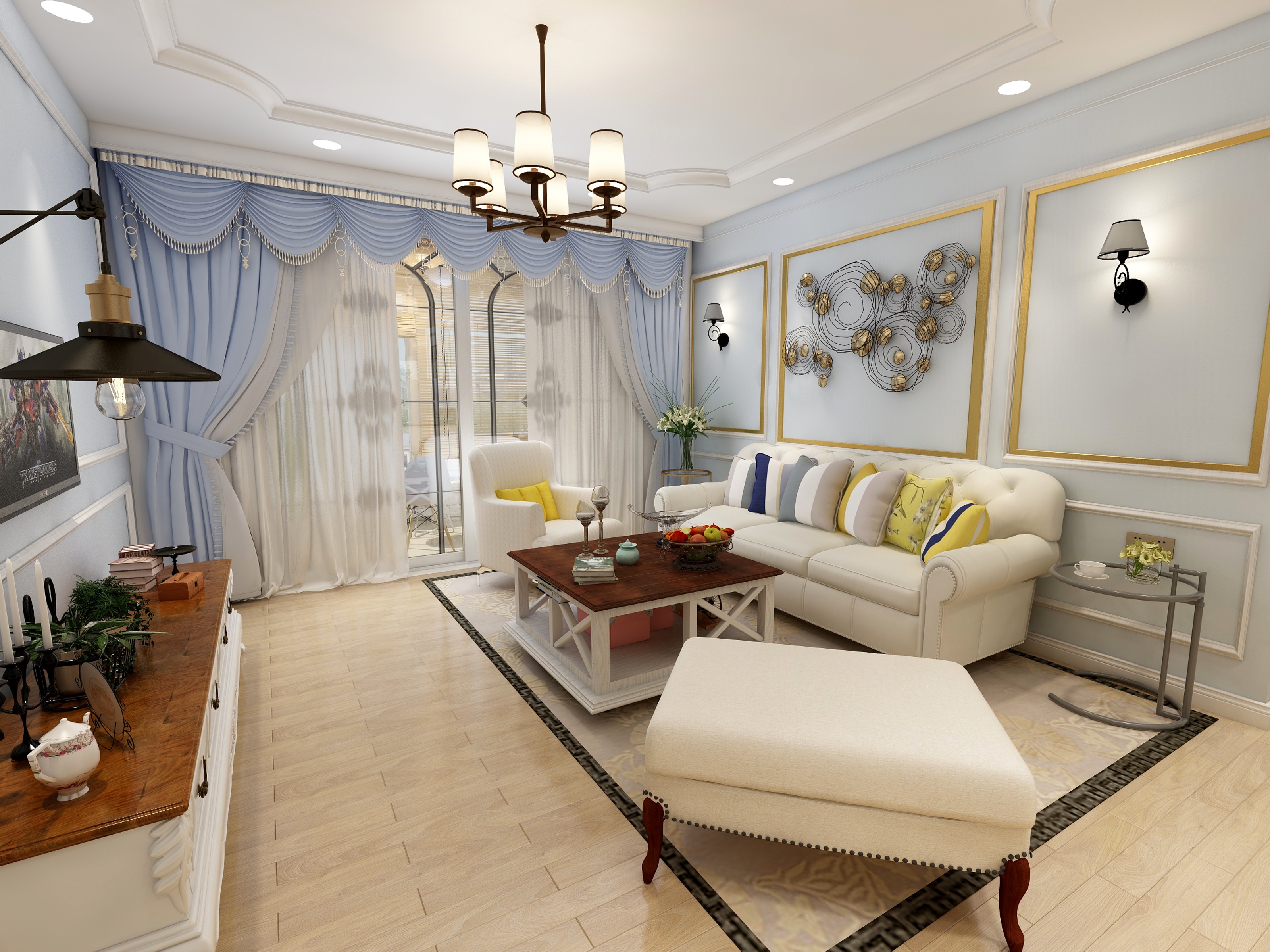 沐鸟锴-台山碧桂园118.00㎡繁华里Y286-B户型3室2厅2卫1-副本-装修设计方案