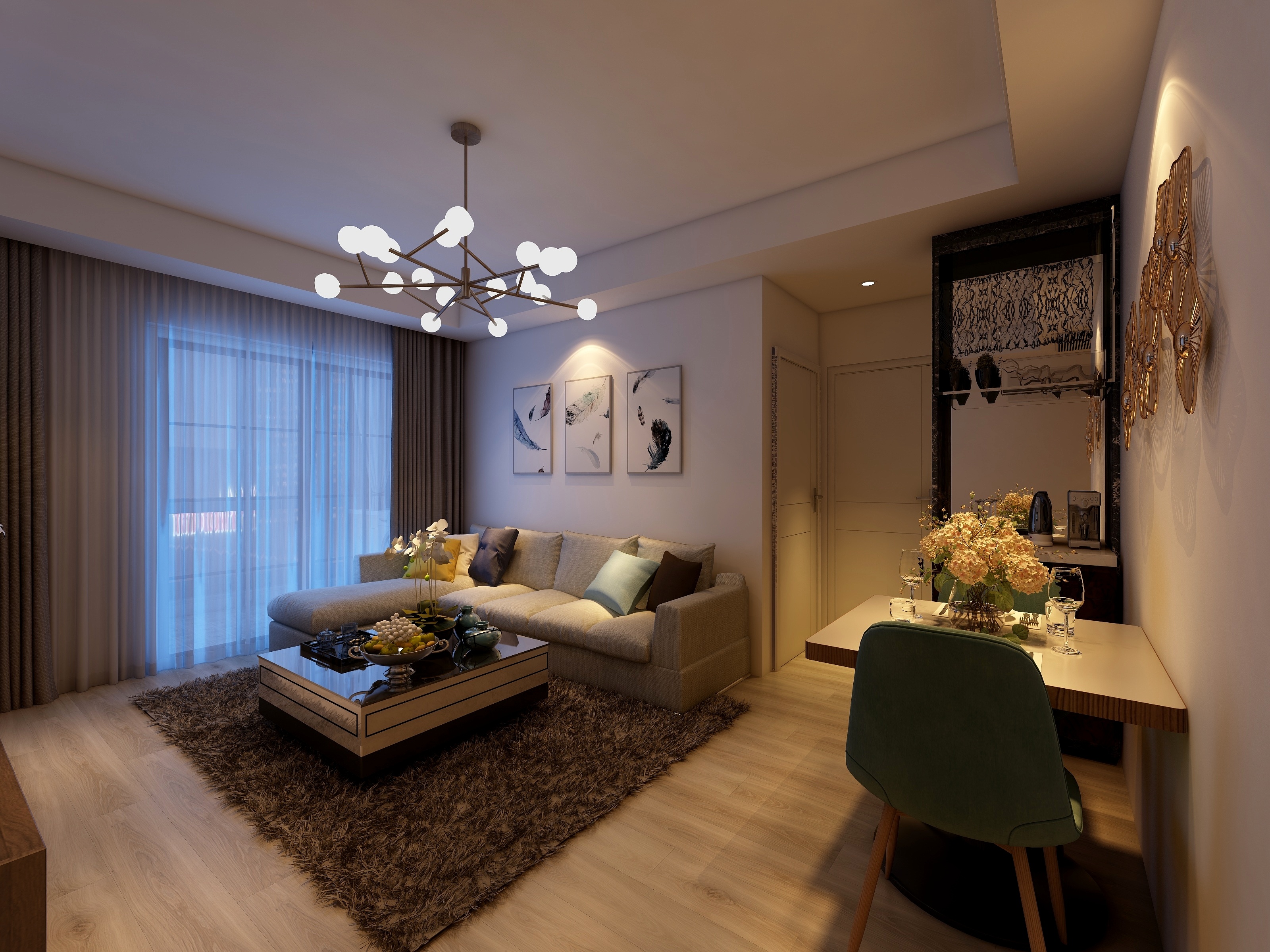 水hJyZ-王先生可删平面190310-副本-装修设计方案