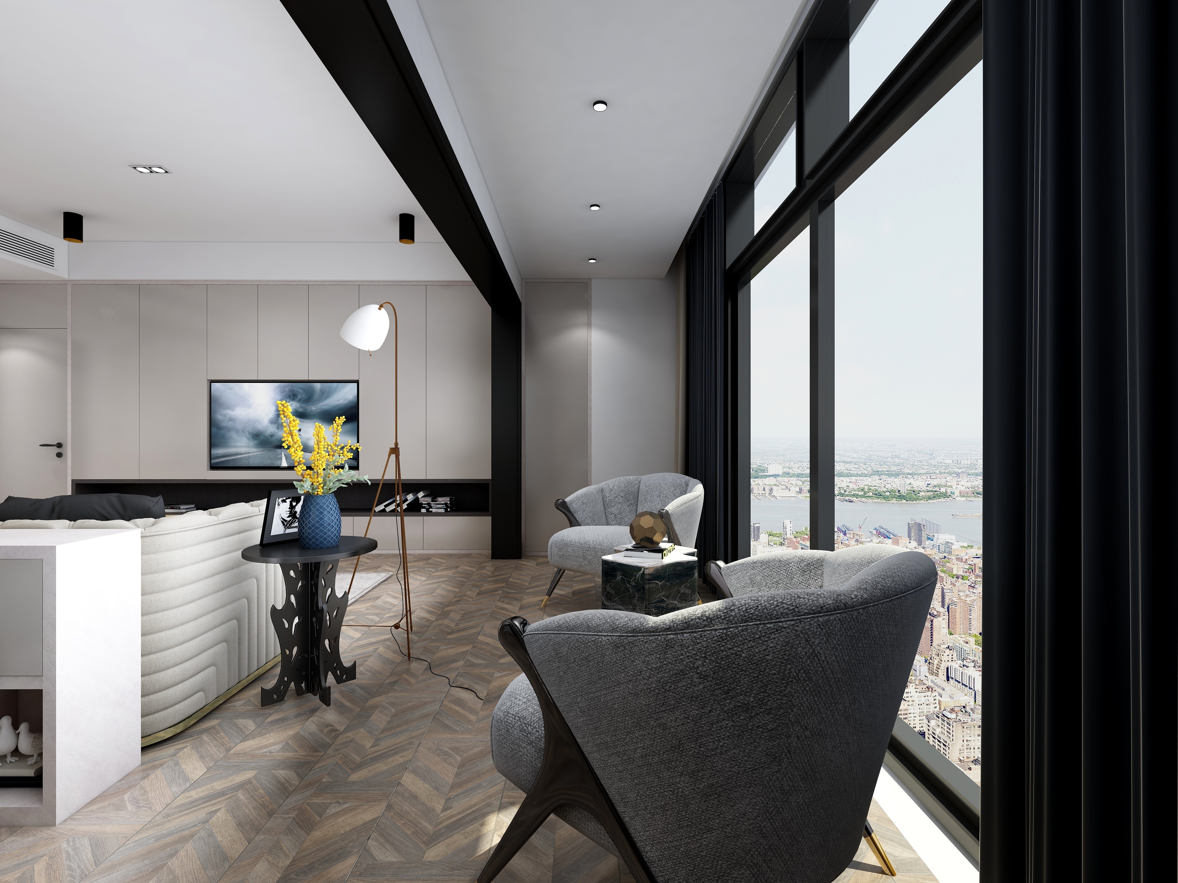 遂宁伊恋全屋定制-金科美湖湾・墅院香山装修效果图