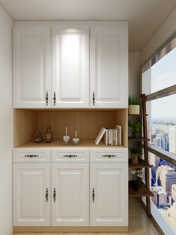 张晨-智慧新城刘老师阳台柜-装修设计方案