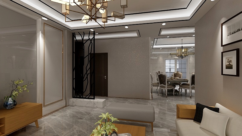 唐国程-华昊皇家景园131.49㎡1期14#和15#楼中间户C5户型3室3厅2卫1厨-装修设计方案