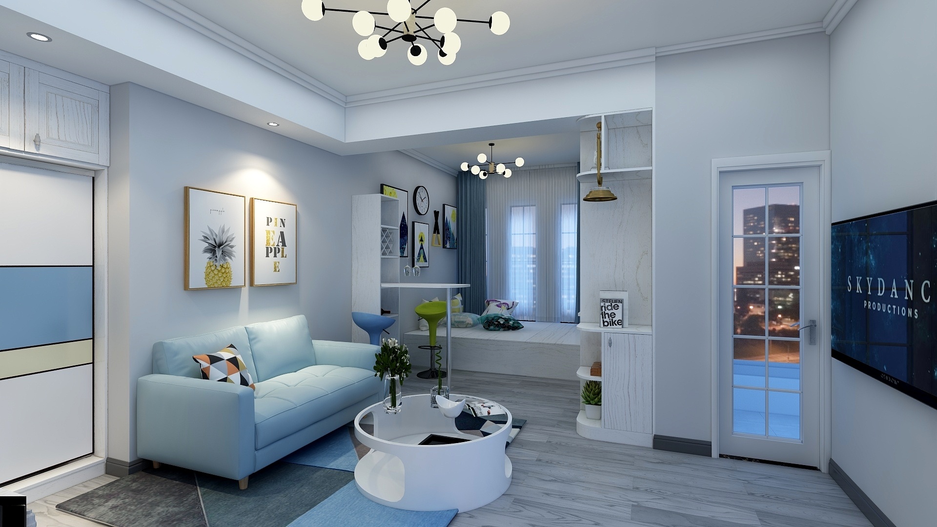 EF-413-易米居装饰藏珑公寓-装修设计方案