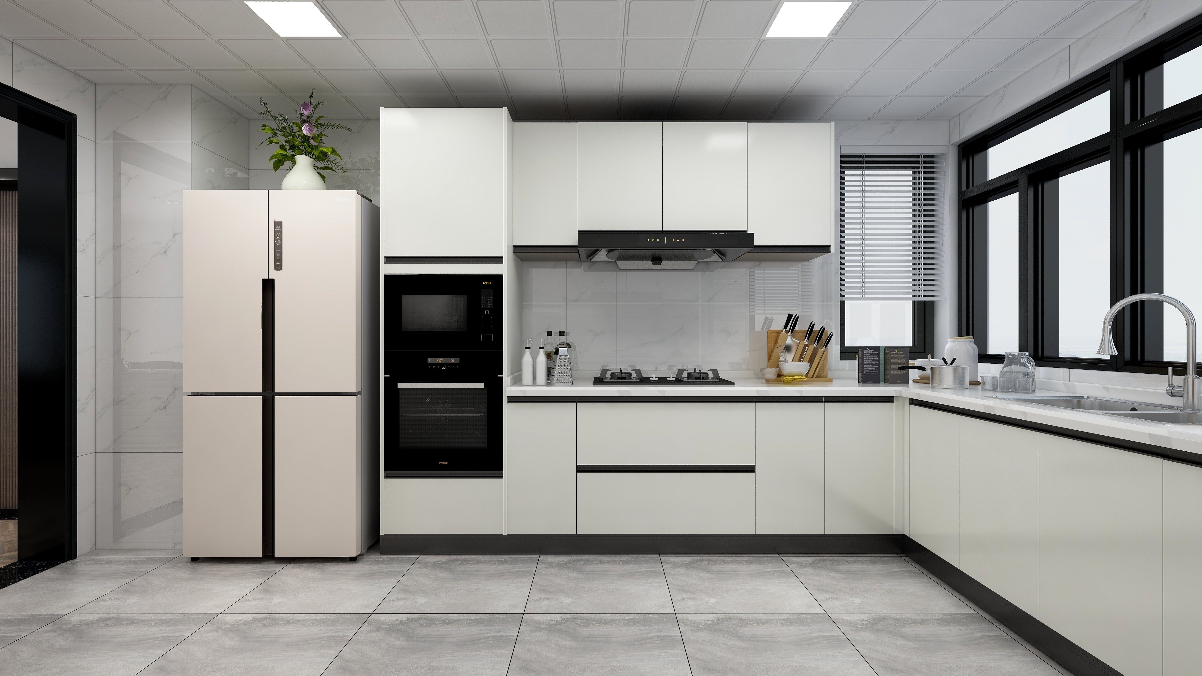 遂宁伊恋全屋定制-金科美湖湾・墅院香山装修效果图