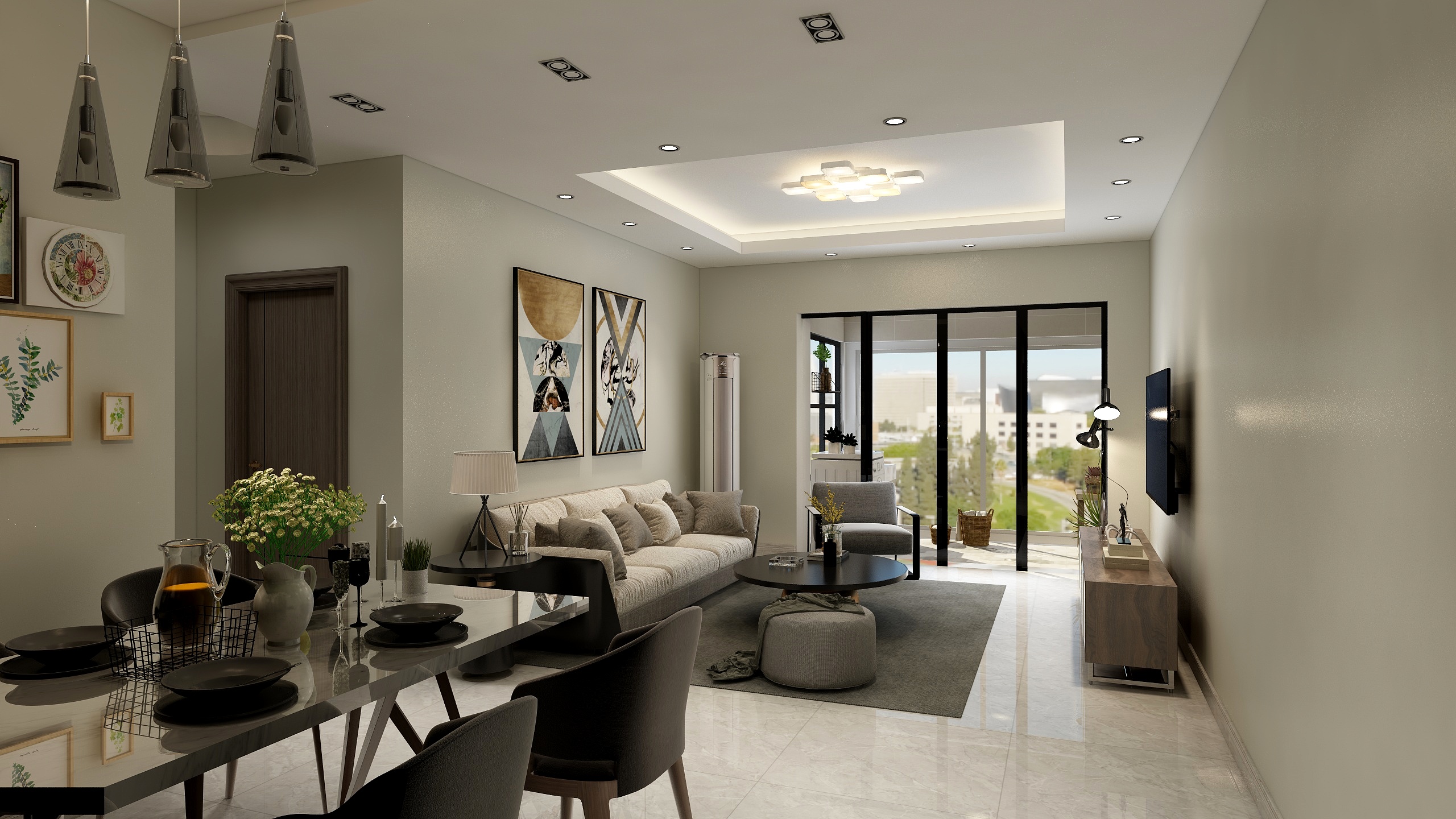 刘宣-亢龙·朗峯现代简约-装修设计方案