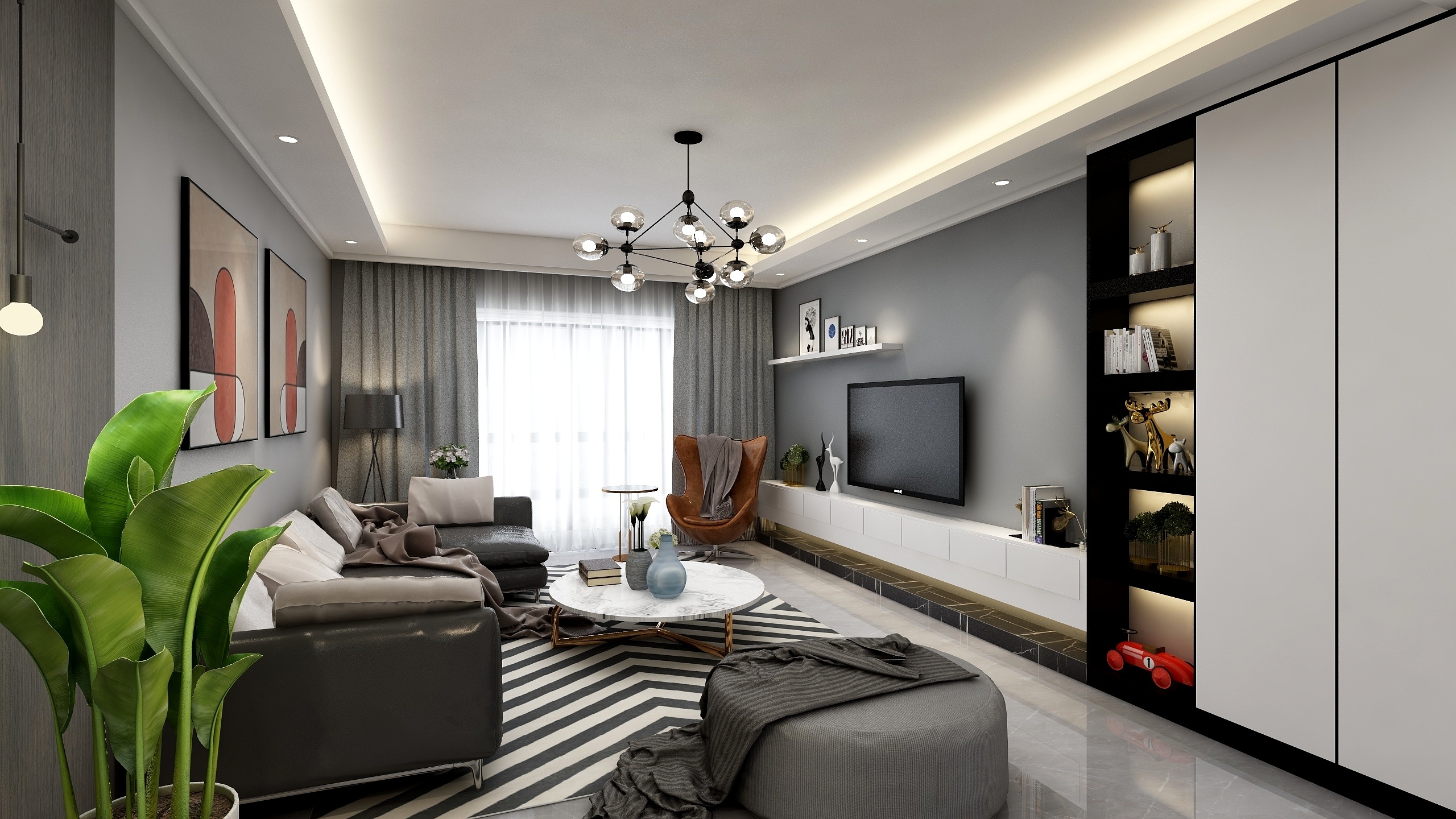 Mike大卫-保利观湖-装修设计方案