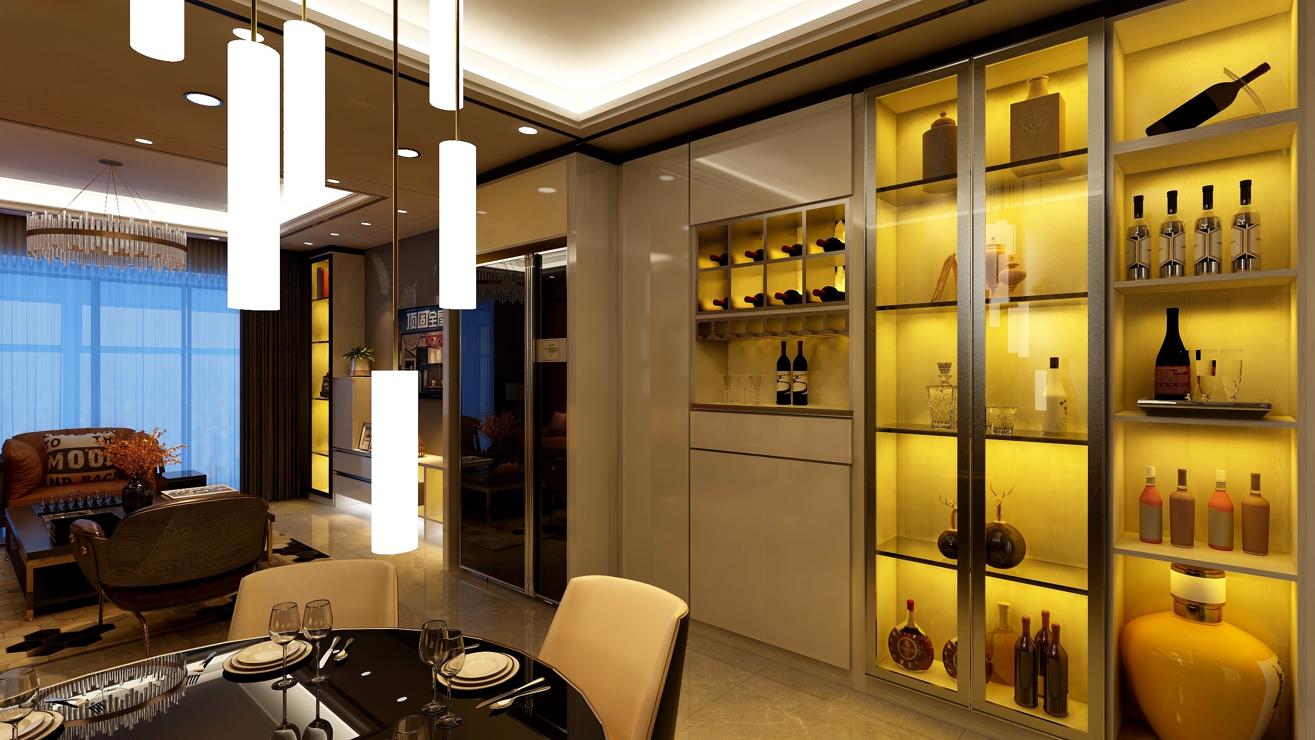 LEDINIHEYING-财富中心黄蓉-装修设计方案