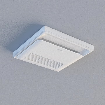 BDS-JJ 327-F-W（327*327 极简 单风暖）3D模型