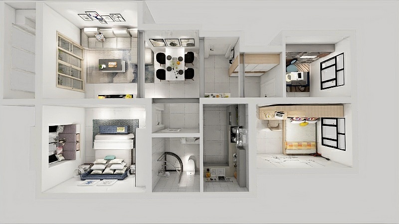 马艳龙-张福勇家装-装修设计方案