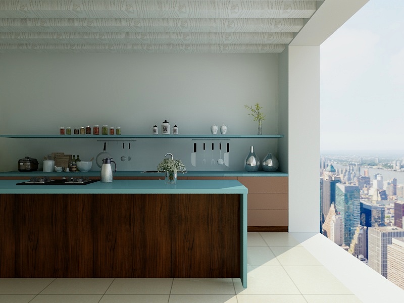 157****7619-现代-简约厨房-装修设计方案