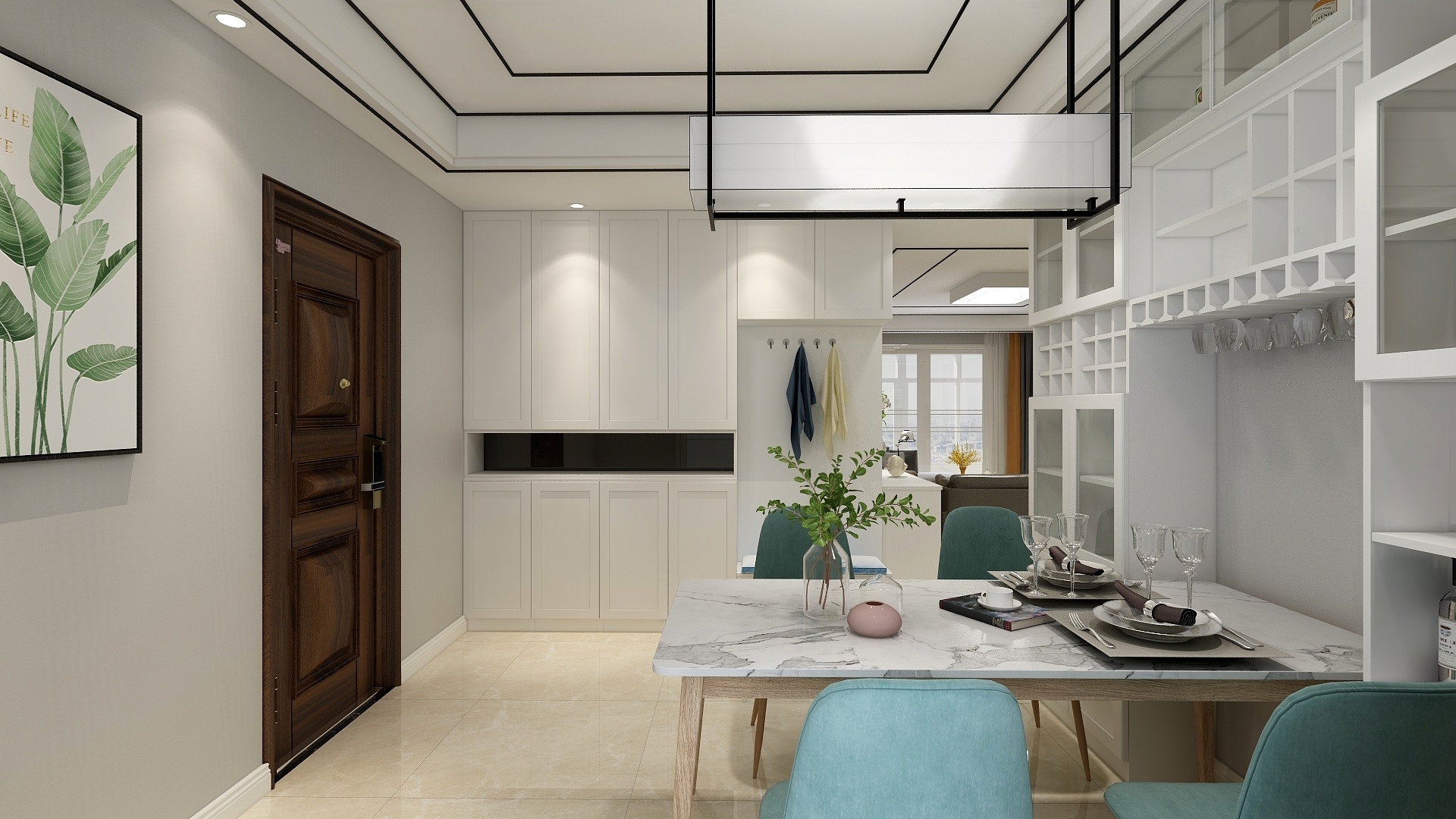 浅灰设计-市府花园-装修设计方案