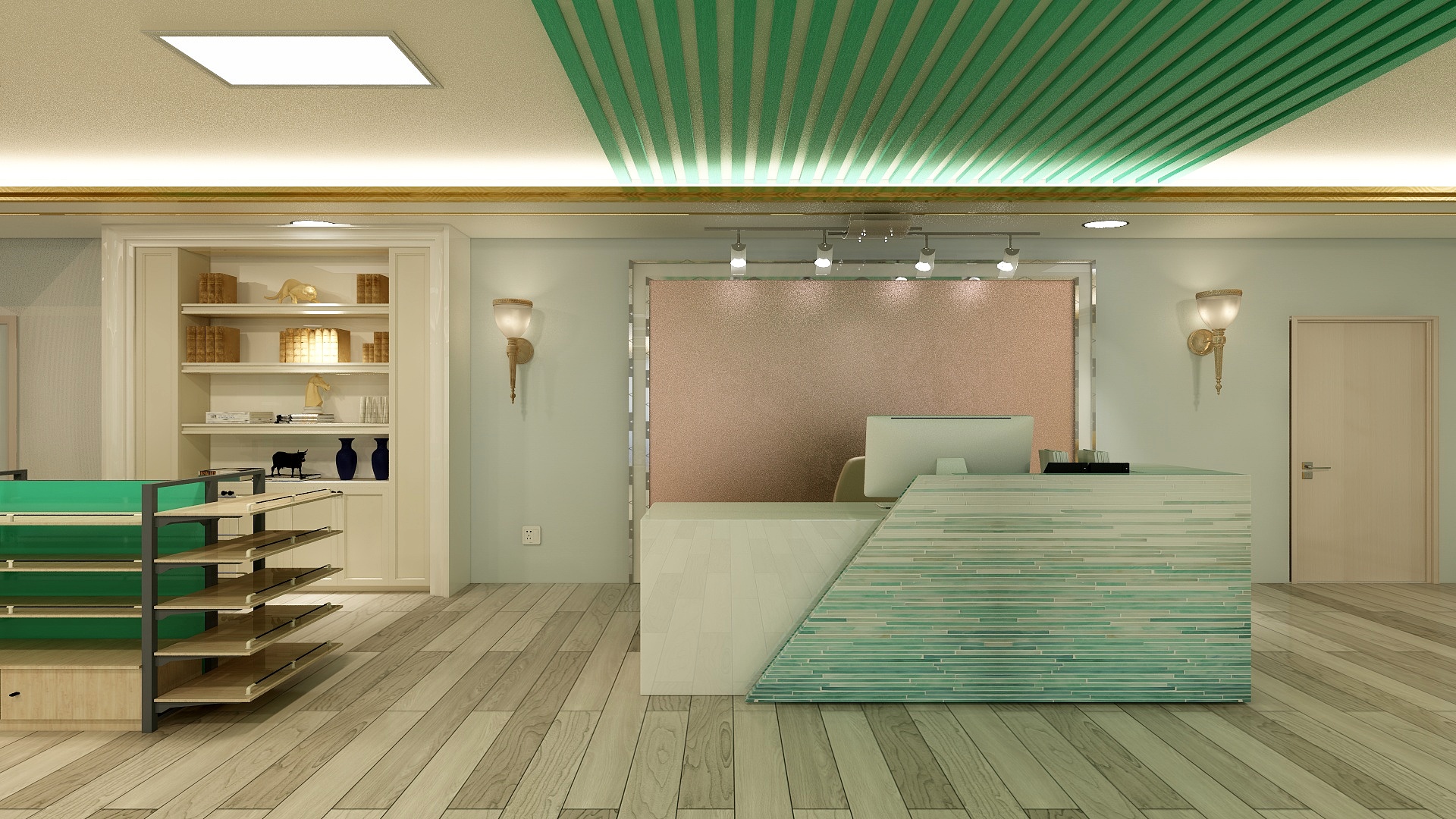 亿凡美科-栗健康美店面-装修设计方案