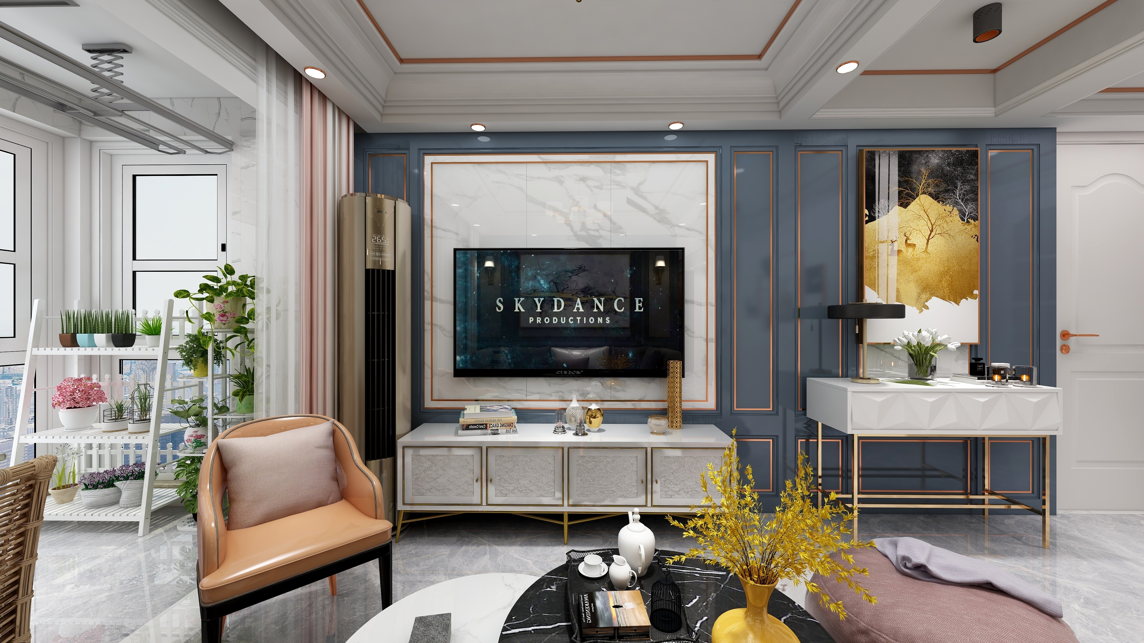 设计师丨胡月平-馨佳园装修效果图