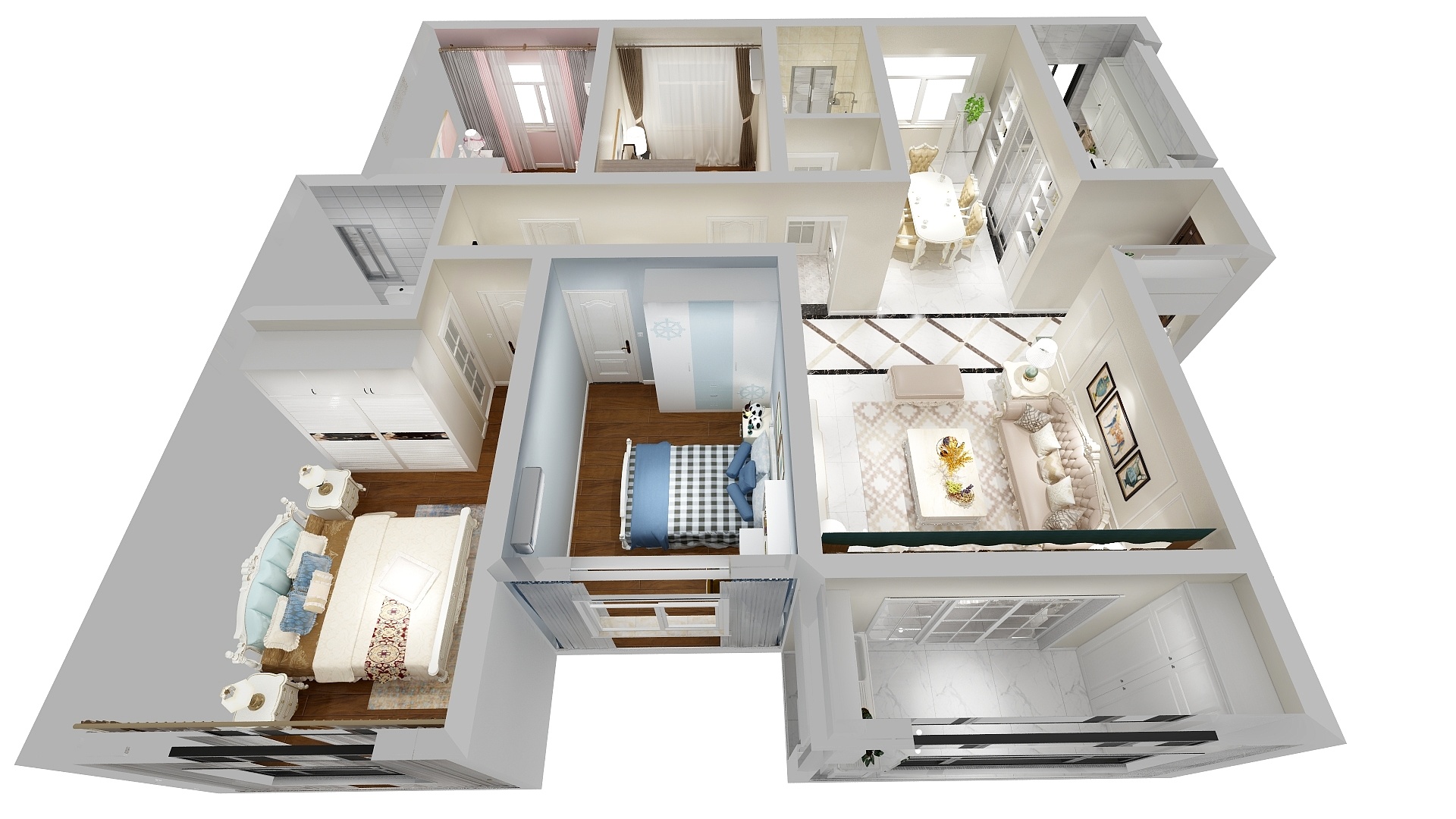 137****8801JtIf-众鑫3期5号楼1406(3月11日)-副本-装修设计方案