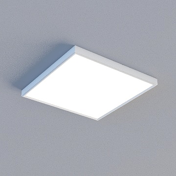 BDS-ZL（II）327-LED-W（327*327 致亮 单照明）3D模型