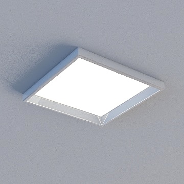 PB-LED327-TKS-WW 327*327深框白色 调控三色单照明