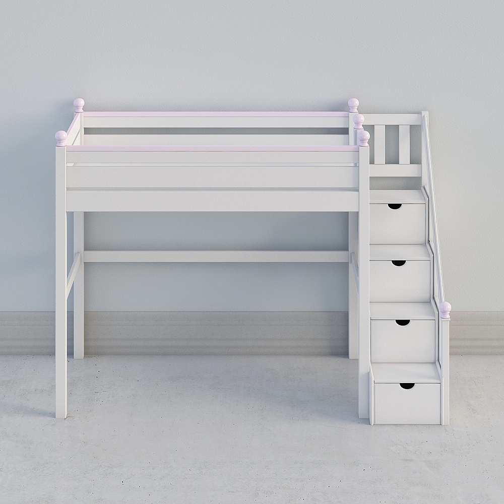 星星索  半高床1  儿童家具