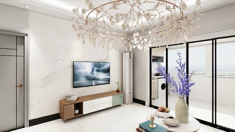 张建国-皖投天下名筑98m2北欧风格-装修设计方案