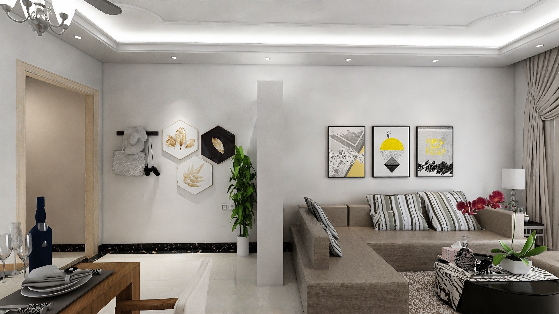 欧阳R-荣佳国韵吴总雅居设计——欧阳瑞-装修设计方案