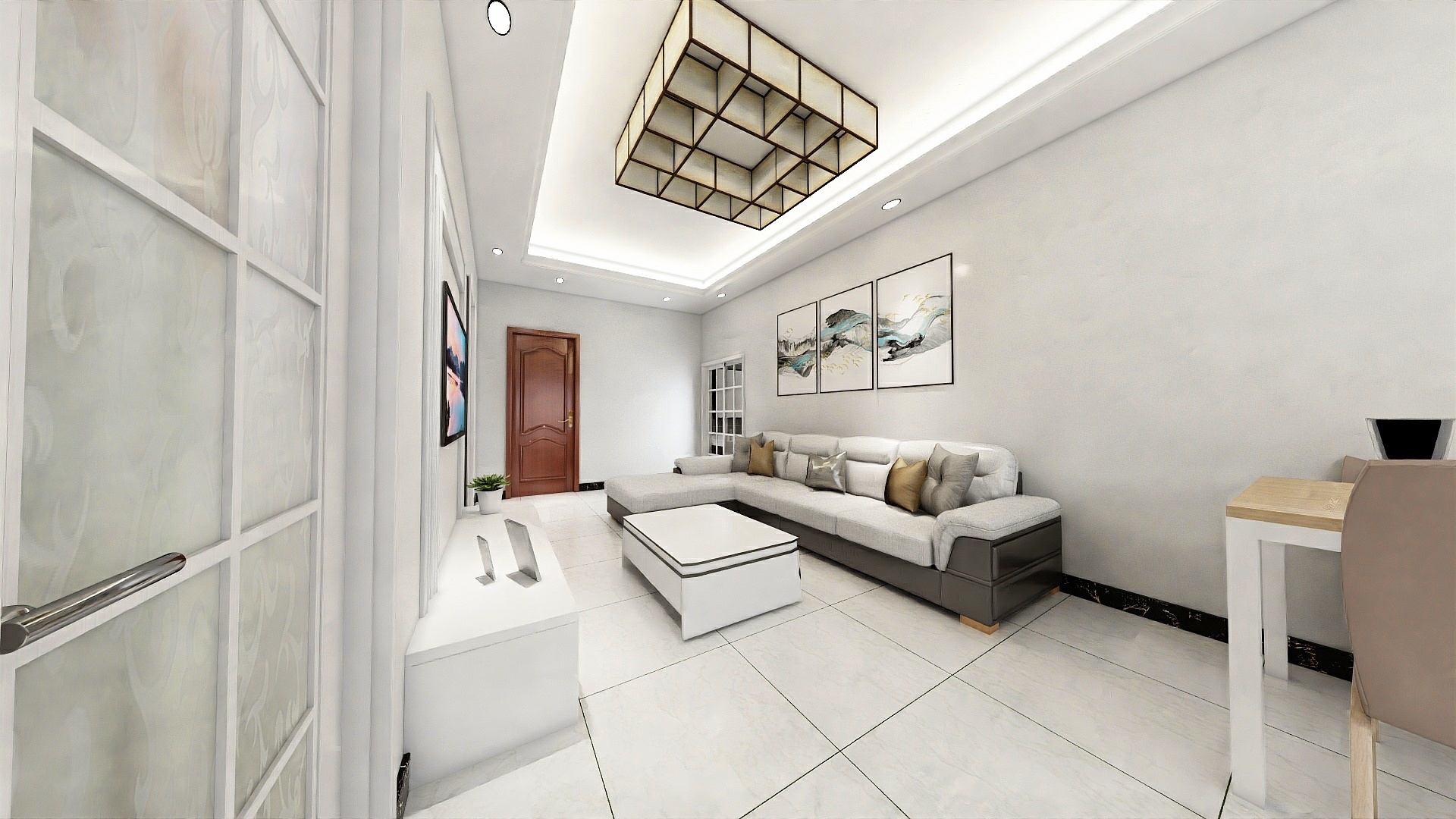 M梦梦-光明路高层-装修设计方案