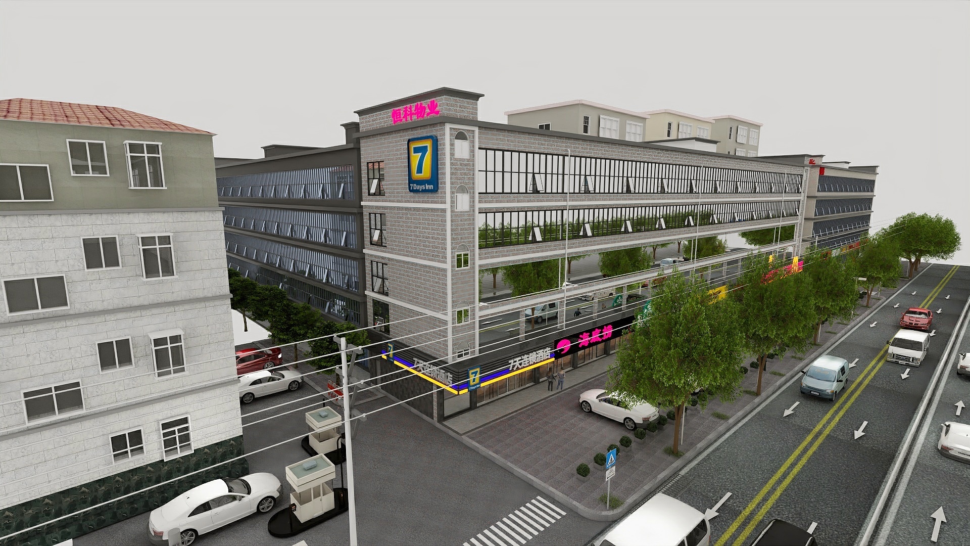 深圳市凯德意装饰设计有限公司-恒科商业大厦-装修设计方案