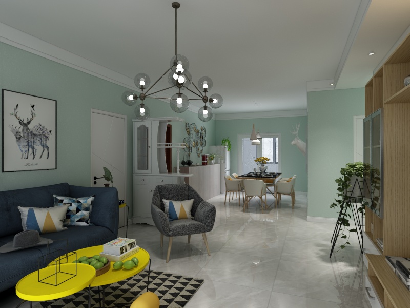 BoBo设计v-东府国际赵姐效果图-副本-装修设计方案