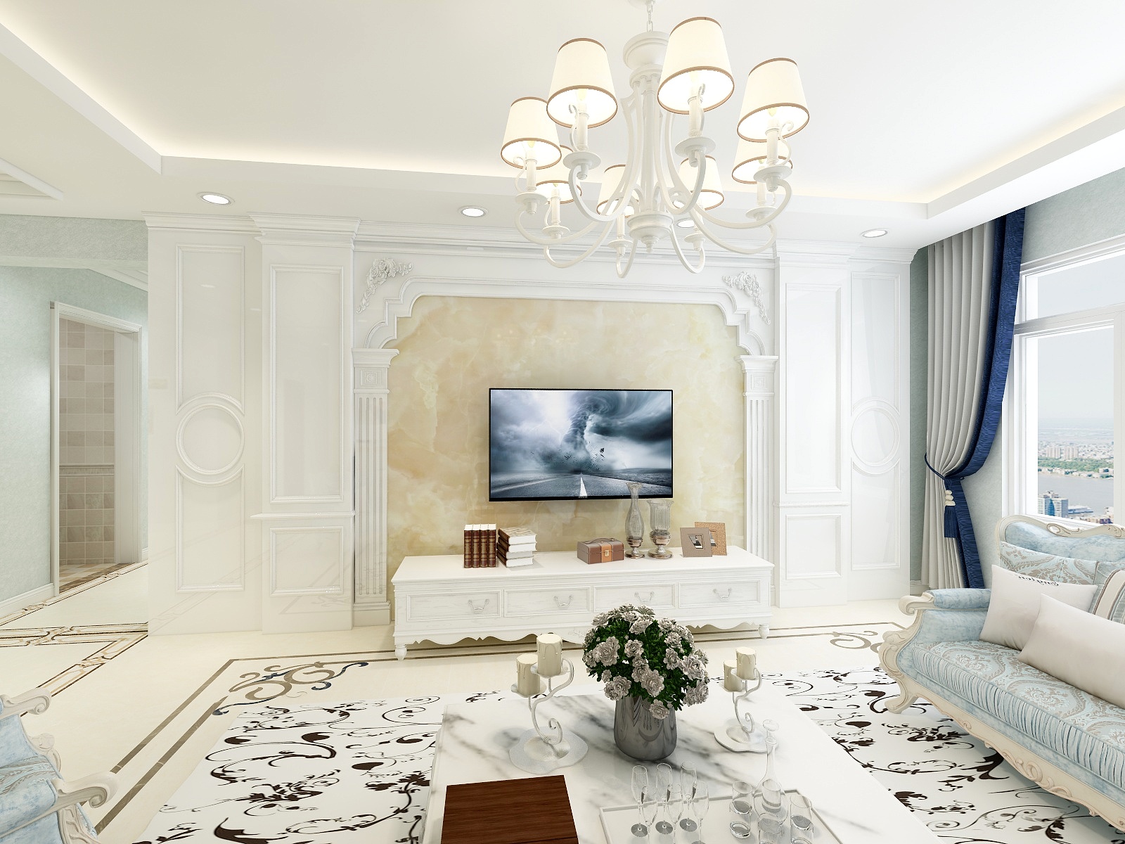 云墨小岳岳-滨河壹号160-装修设计方案