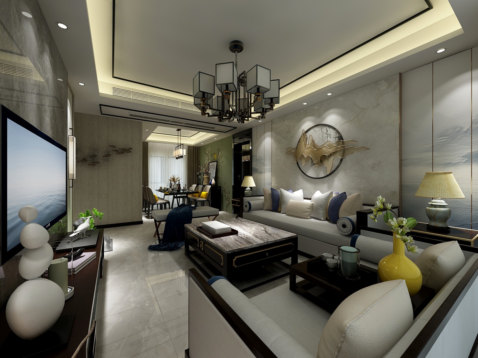 陈典华-新中式-装修设计方案