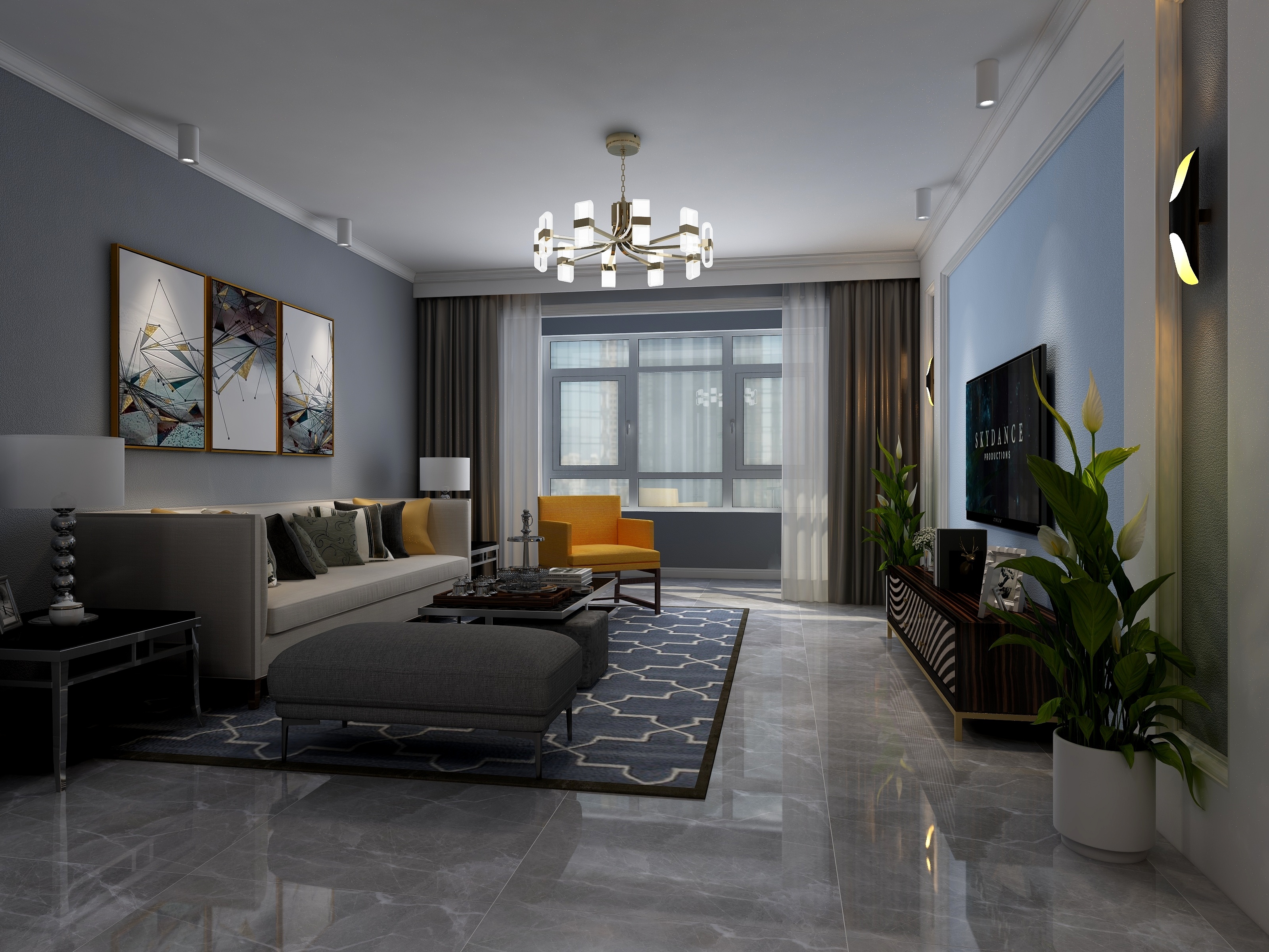 刘冠军-10号楼1单元602-装修设计方案