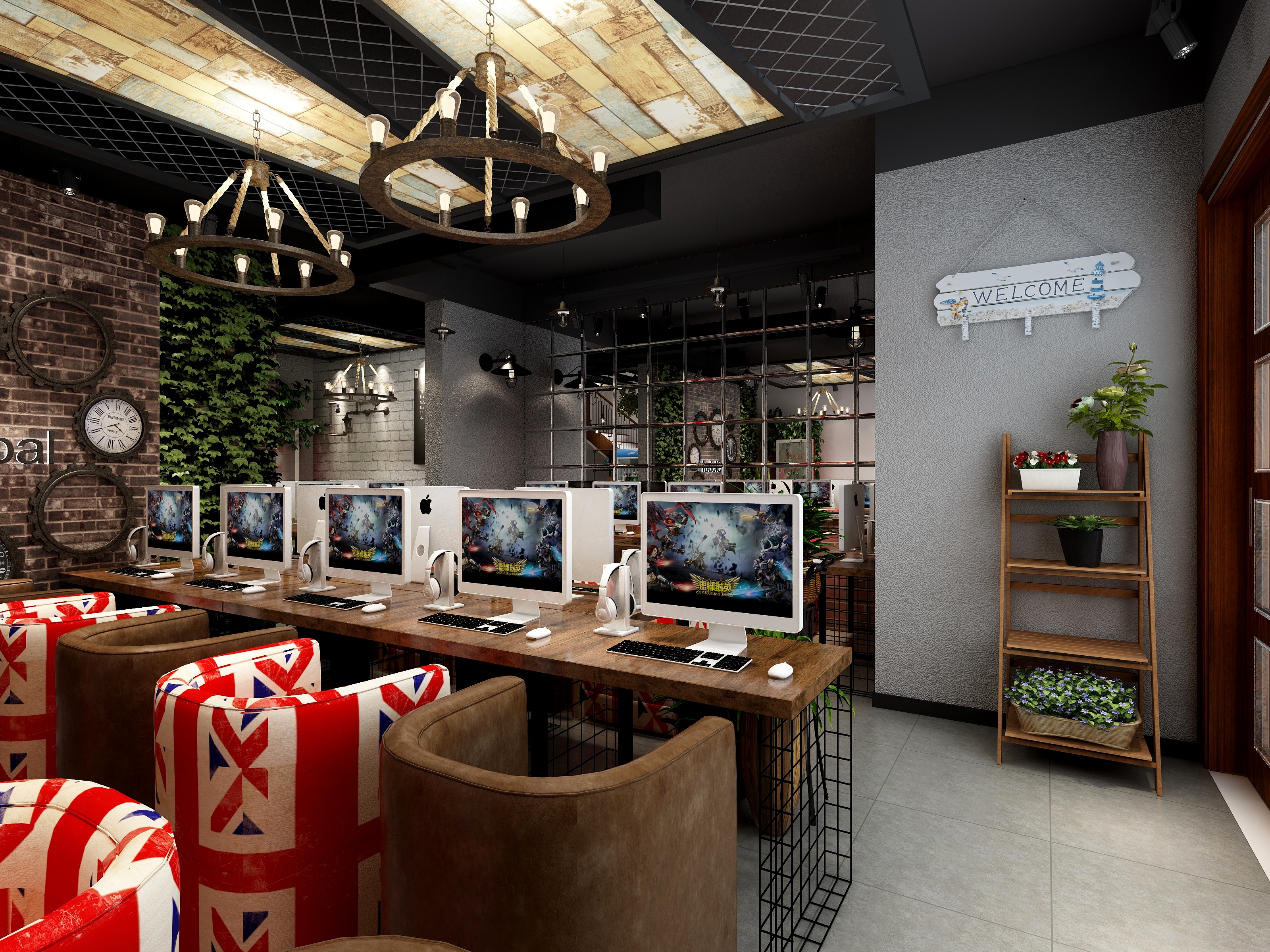 徐京-网吧-装修设计方案