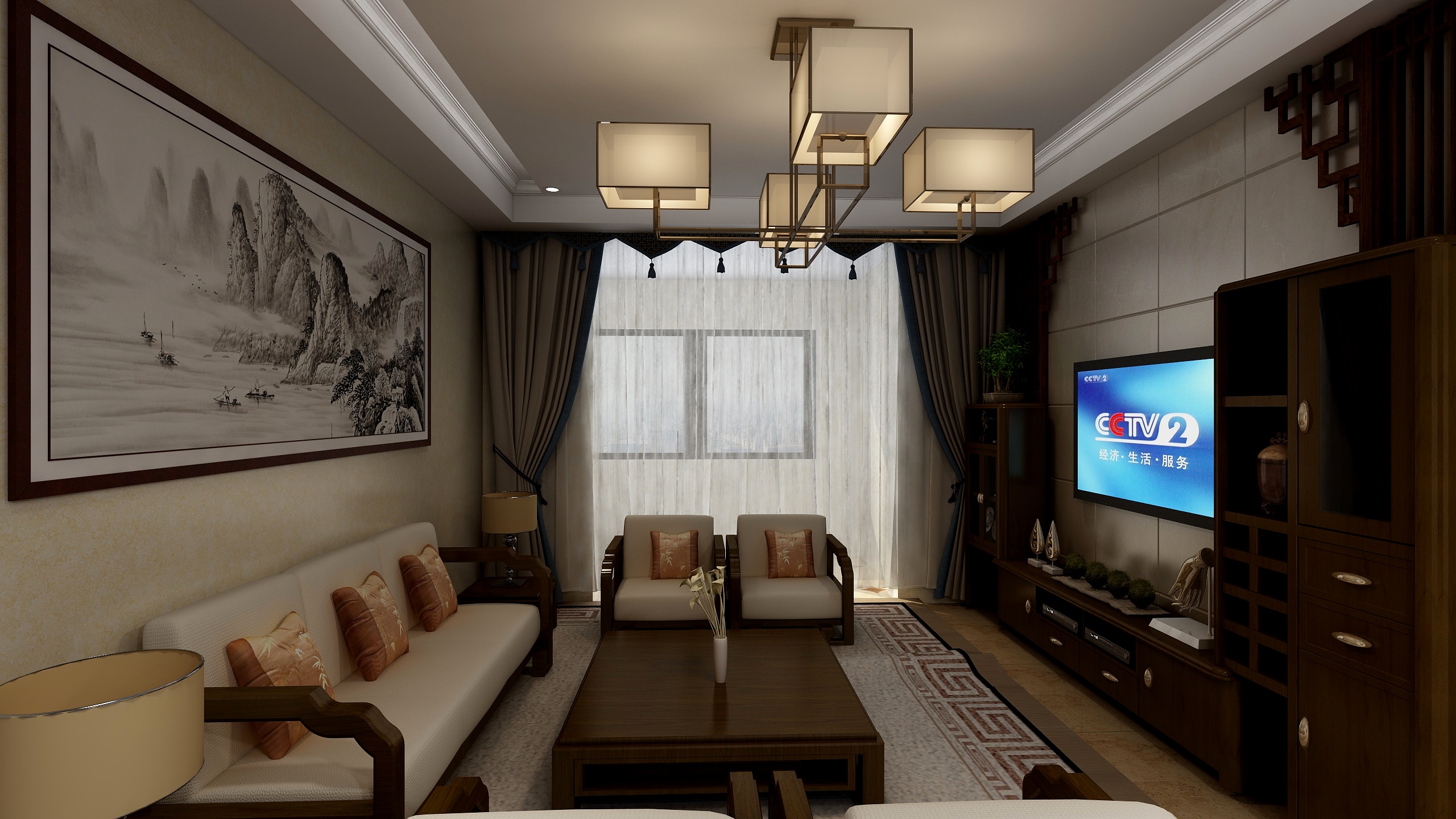 轻易不动手-索晨曦  泓石湾-装修设计方案