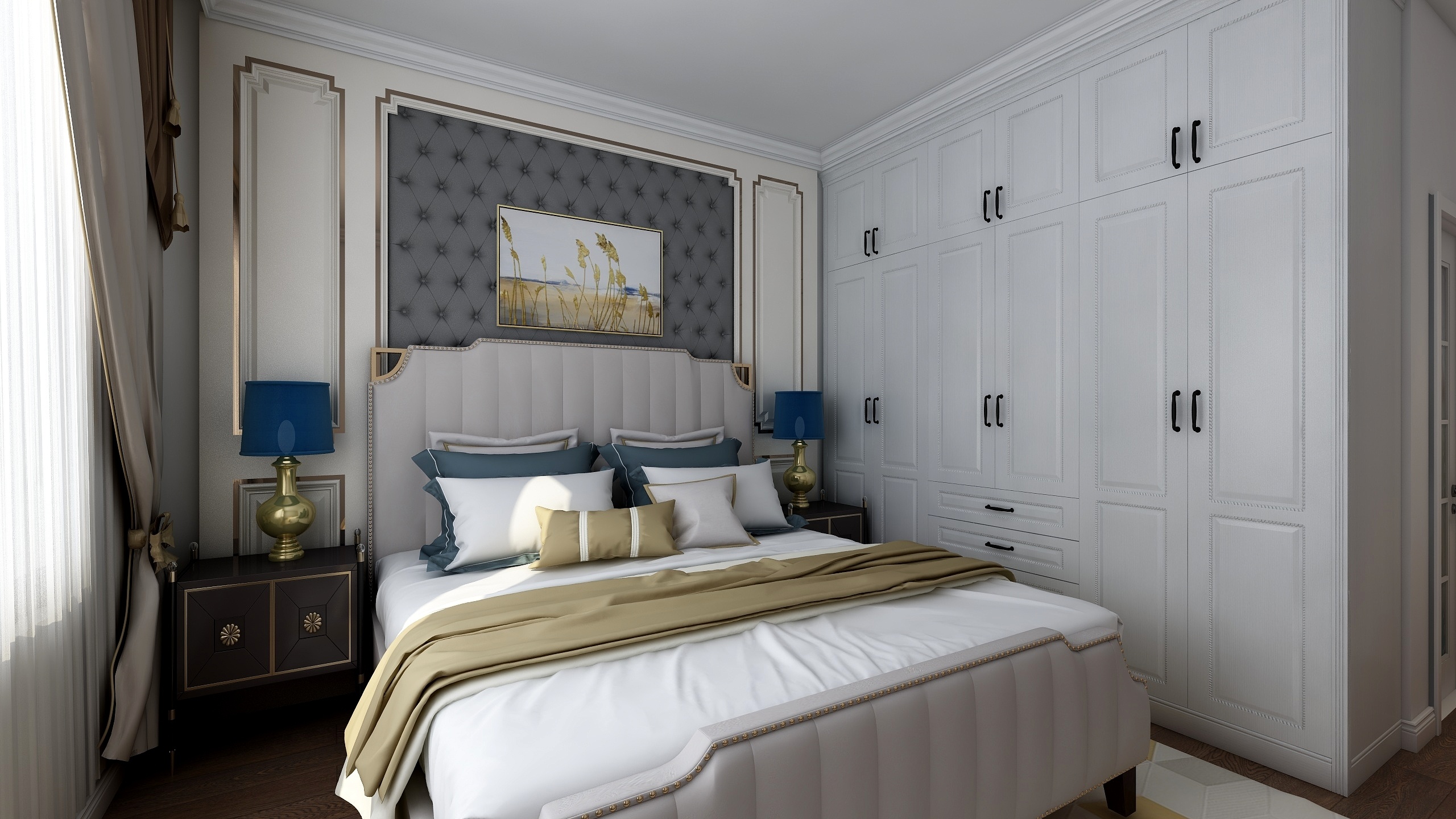 十三个桃子-01欧洲城邦效果图-装修设计方案