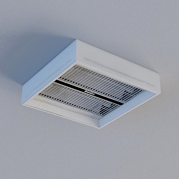 PB-JZ-Ⅱ327-C-S（327*327精致 碳纤维 亚银）3D模型