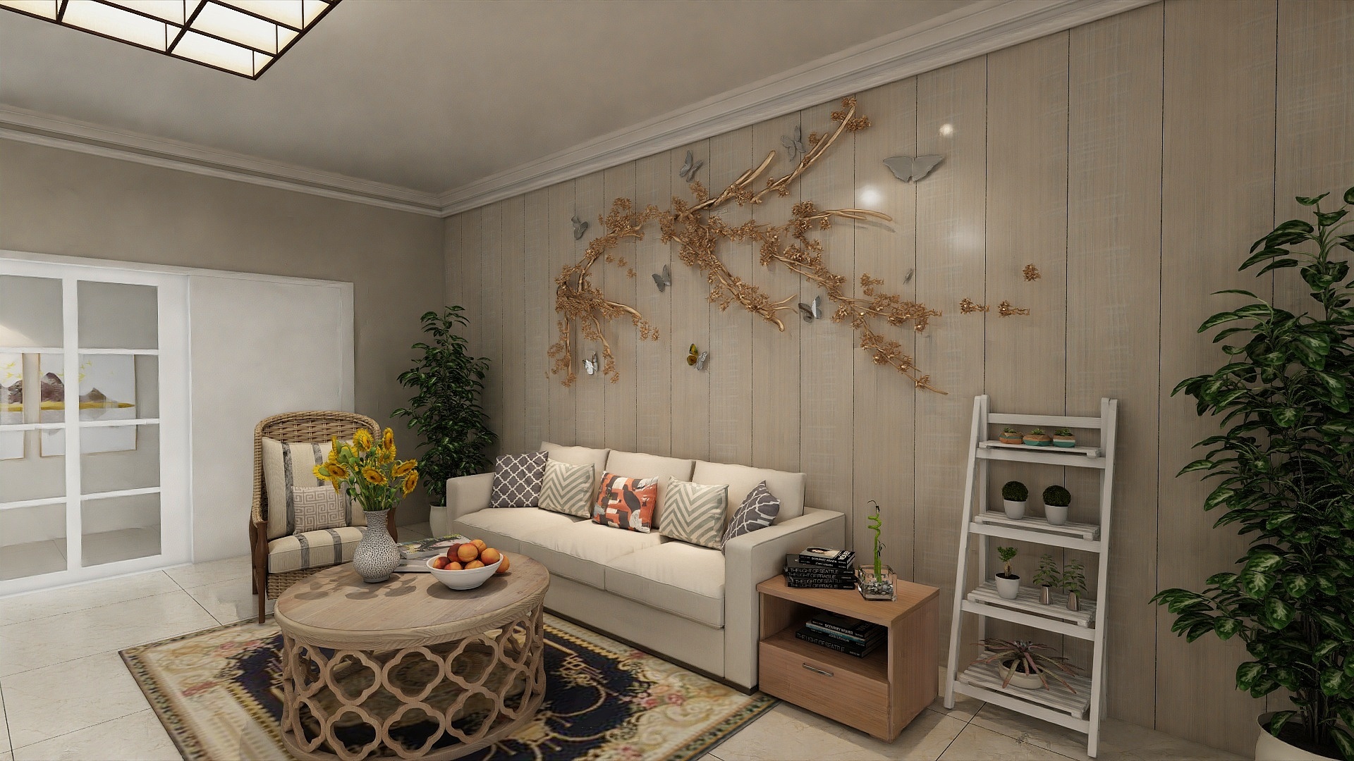 龙琰谭设计工作室丁-润玉园户型图-装修设计方案