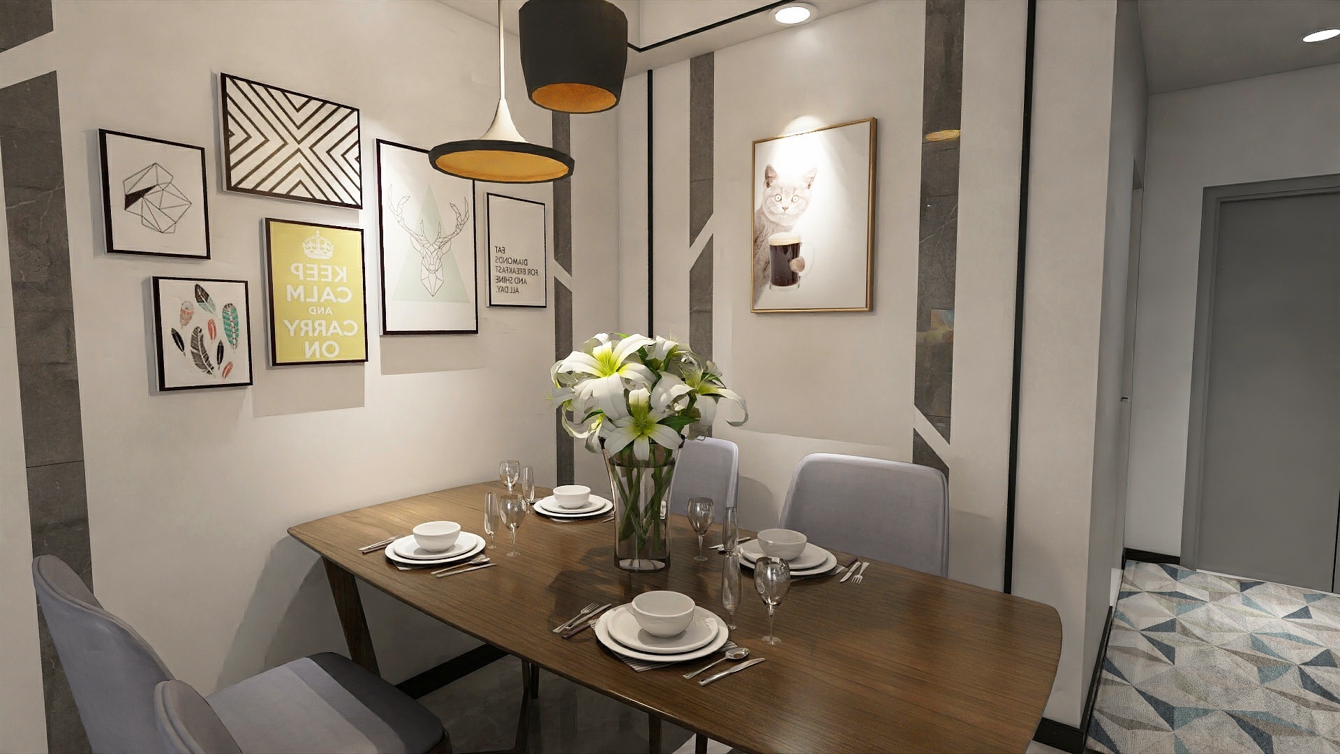 拾齊-现代-装修设计方案