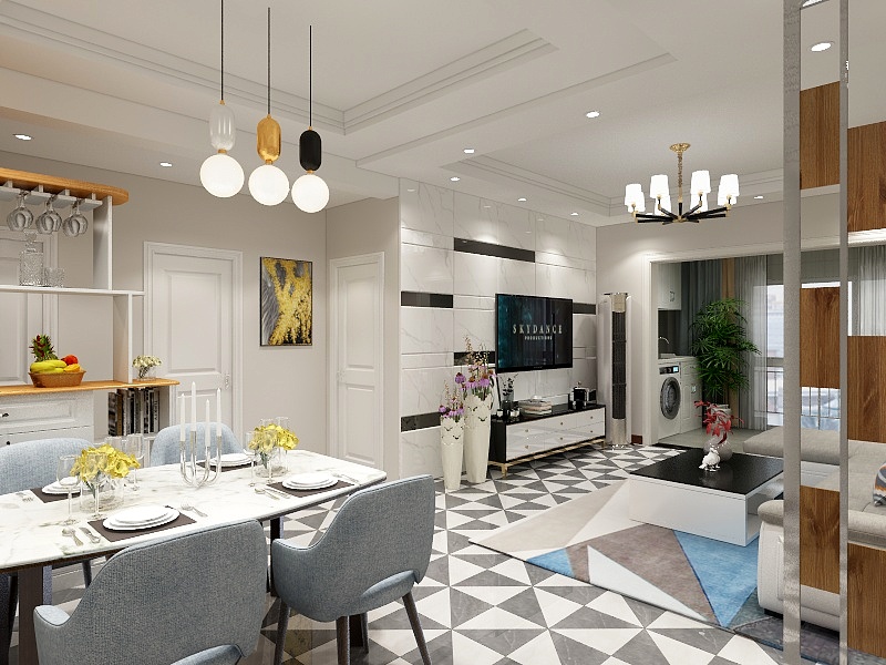 MR刘进松-世贸城12栋17-装修设计方案