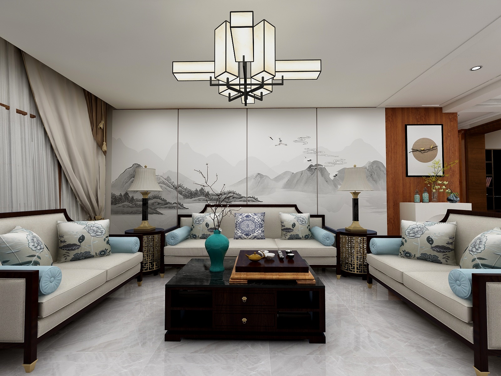 超凡02-马文娟中式-装修设计方案