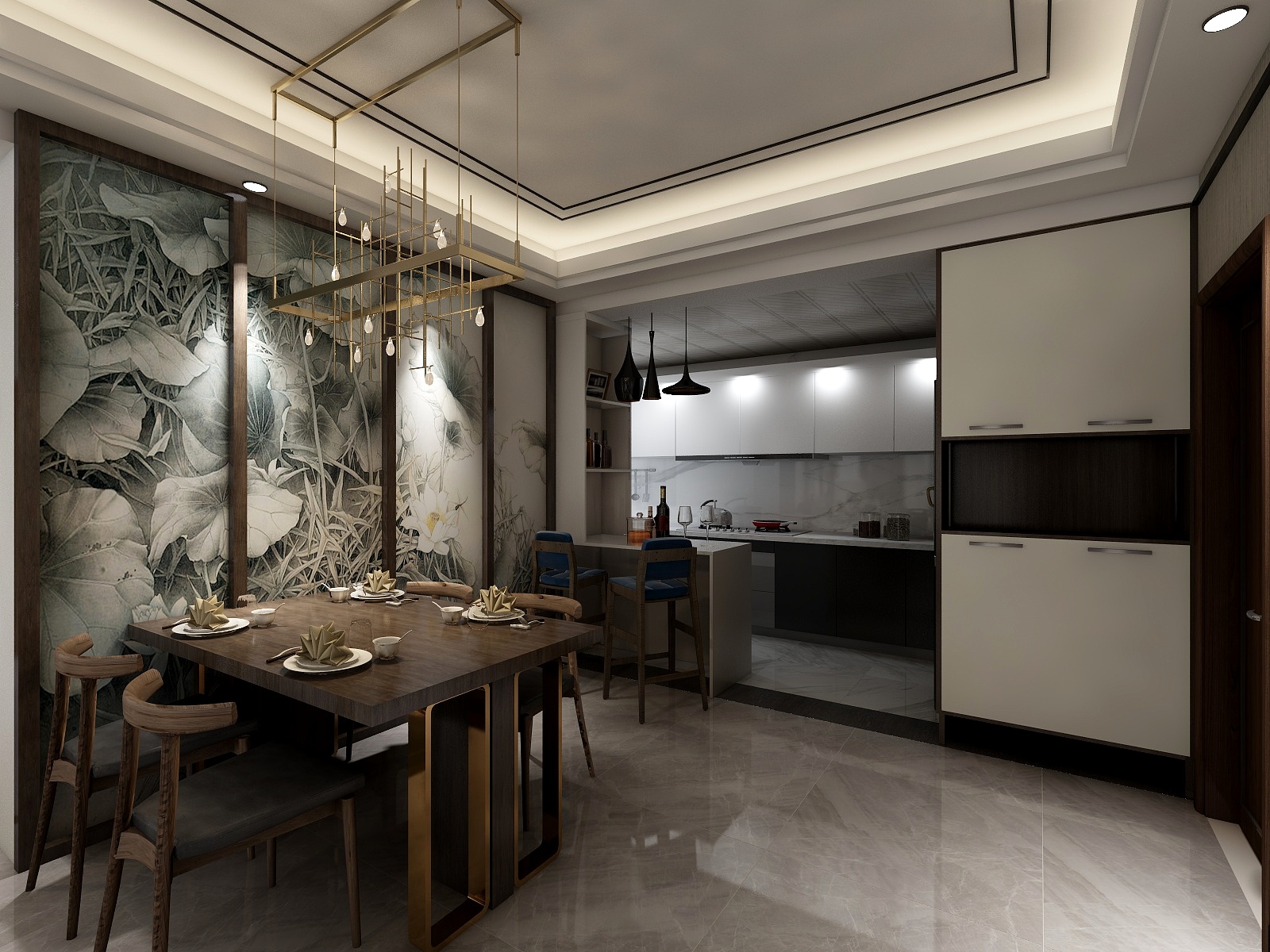 李乾林Angus-汇景城市中心11-1603-装修设计方案