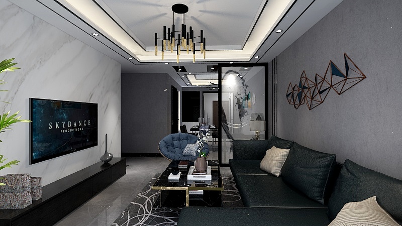 雨田氏-云山春晓4栋801-装修设计方案