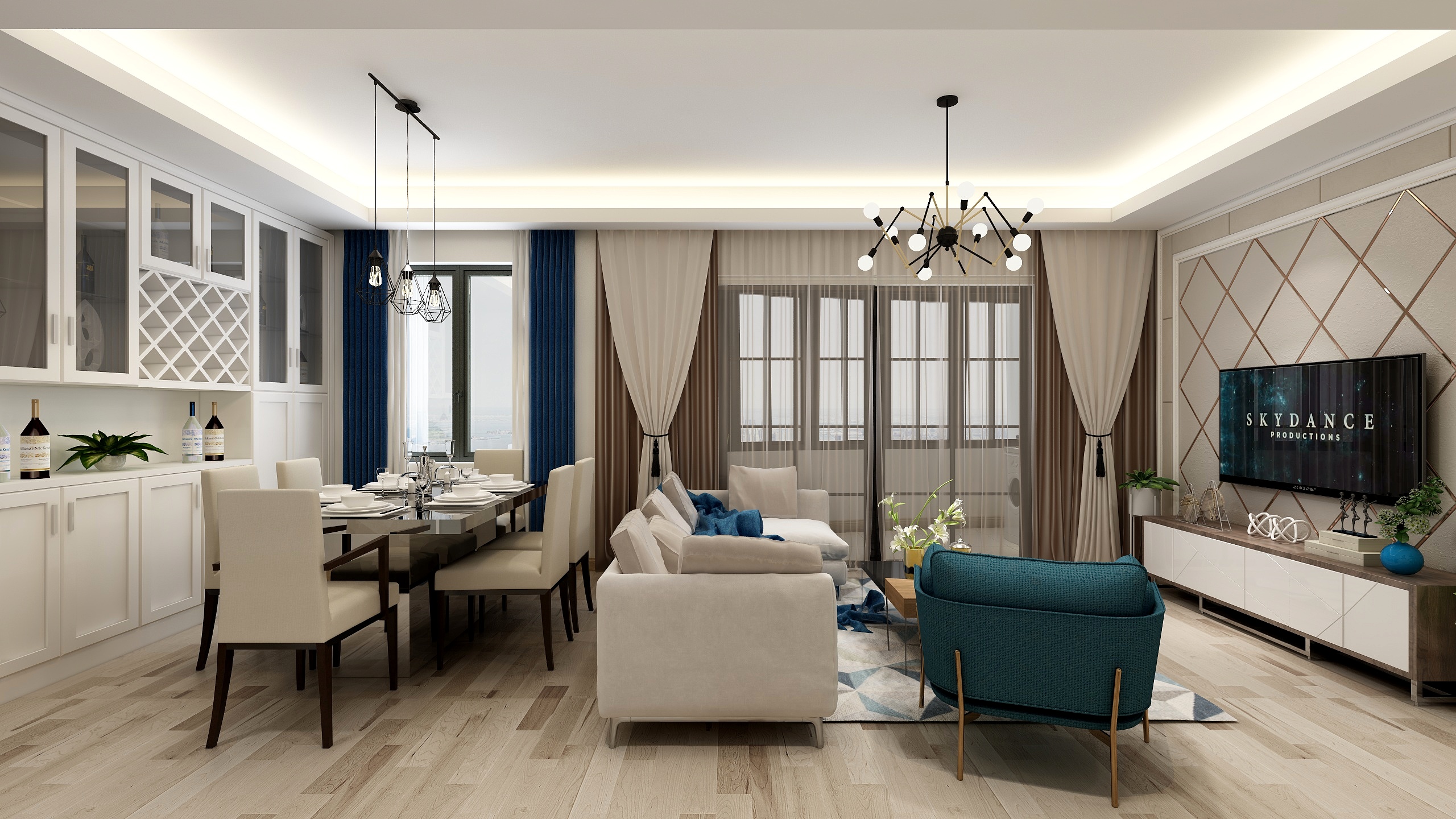 橙品空间设计-五江天街-装修设计方案