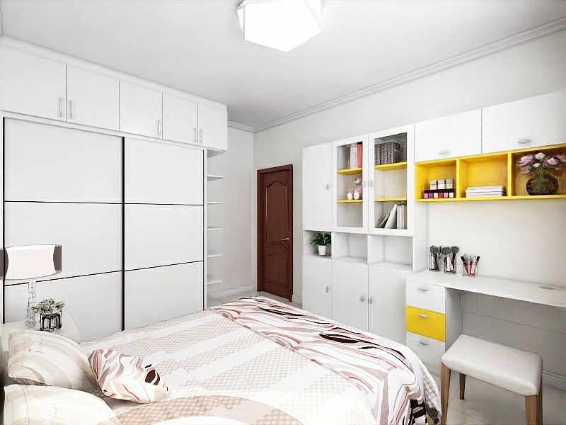 会游泳 的鱼-大女儿房方案二-装修设计方案